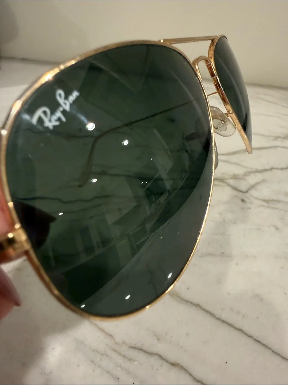 Ray-Ban RB3025 Classic Aviator Sunglasses Gold 58mm